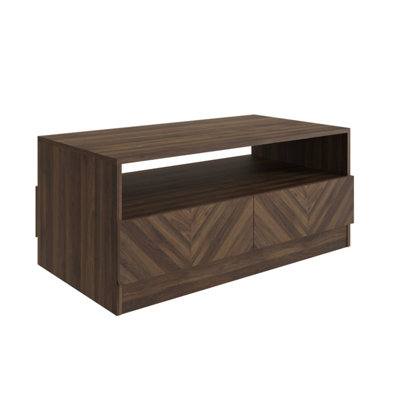 Gfw Catania Coffee Table Royal Walnut from B&Q