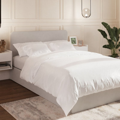 Gfw Chiswick Ottoman Bed Small Double Soft Grey from B&Q