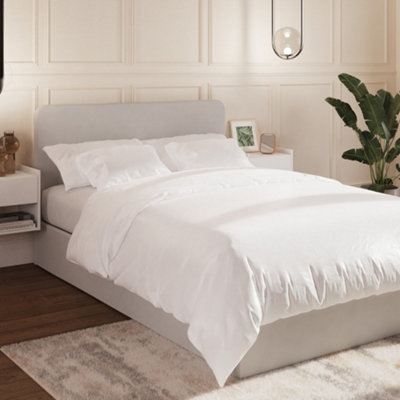 B&Q Gfw Chiswick Ottoman Bed King Soft Grey