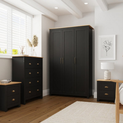 B&Q Black Gfw Lancaster Piece Bedroom Set Size 4