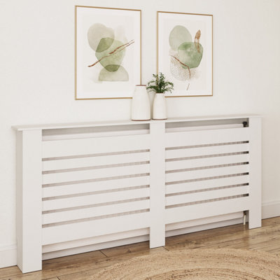 B&Q Gfw Cleo Radiator Cover Extra-Large White