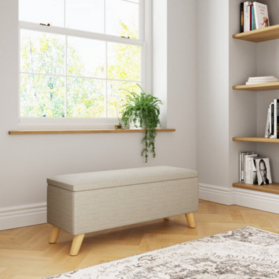 GFW - Storage Ottoman - Fabric Upholstered - Hidden Storage - Image 6