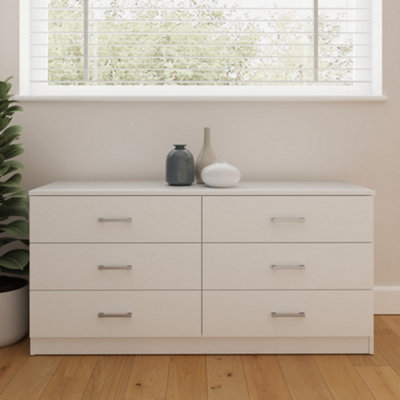 Bailey 3+3 Drawer Bedroom Chest from B&Q
