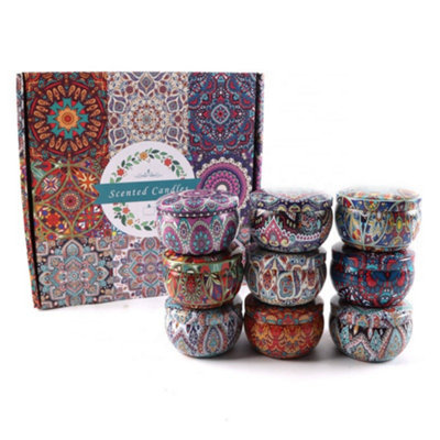 Bohemia Scented Candles Gift Set9 Fragrances from B&Q