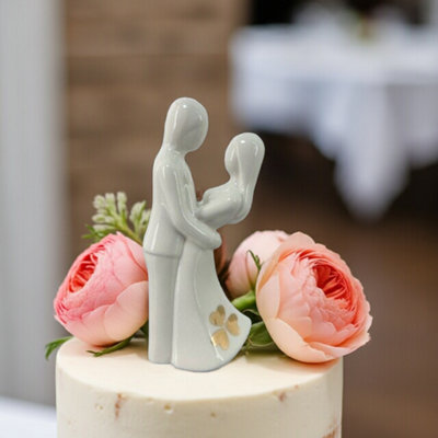 Loving Embrace Porcelain Cake Topper/figurine from B&Q