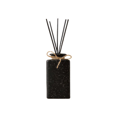 Rectangular Reed Diffuser VaseBlack from B&Q