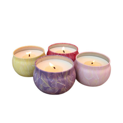 Gift Set Of 4 Insect Repellent Scented Candles from B&Q