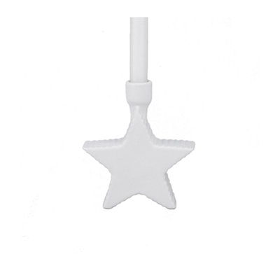 Woodside Home Living Ceramic Star Dinner Candle Holder