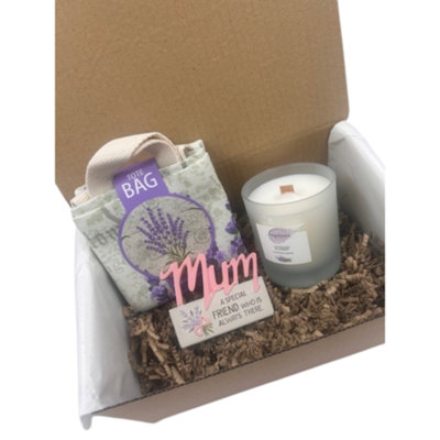 MumLavender Home Fragrance Candle Treat Box Hamper from B&Q