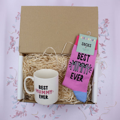 MummyMug & Socks Treat Gift Box from B&Q
