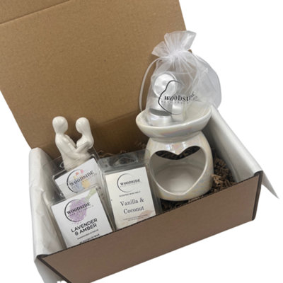  - Love White & Gold Wedding Anniversary Fragrance Gift Box