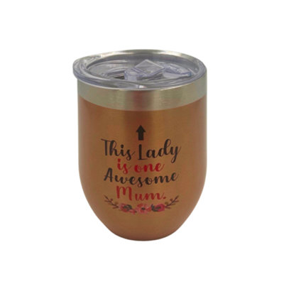  - This Lady Is One Awesome Mum Tumbler Mug
