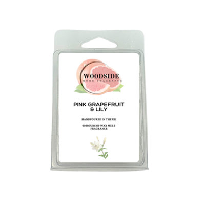 Woodside Home Fragrance Wax MeltsPink Grapefruit & Lily from B&Q