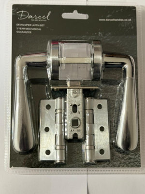 Tilly Rose Handle Latch Pack (Developer) from B&Q