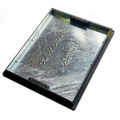 Clark Drain Cd 790R46 740mm X  590mm  X 58mm Block Paviour Recessed Manhole Cover from B&Q