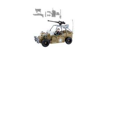 Umkytoys Army Vehicle Buggy Car ToysArmy Toys For Kids Toddlers Boys from B&Q