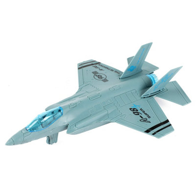 Toy Army Fighter Jet Airforce Army Toys Boys Pullback Plane from B&Q