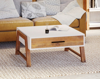Baumhaus Trinity Reclaimed Square Coffee Table from B&Q