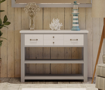 Baumhaus GreystoneLow Bookcase / Console from B&Q