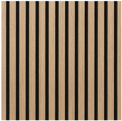D Pro T Homeware Light X Walnut Acoustic 3D Timber Oak Slatted Wall Panel - 2400X600 Size 2