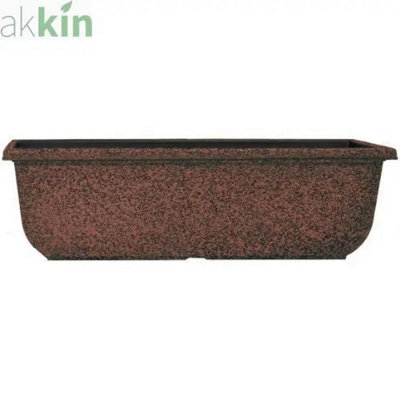 Sadie Window Box 24"  Clay Rust from B&Q
