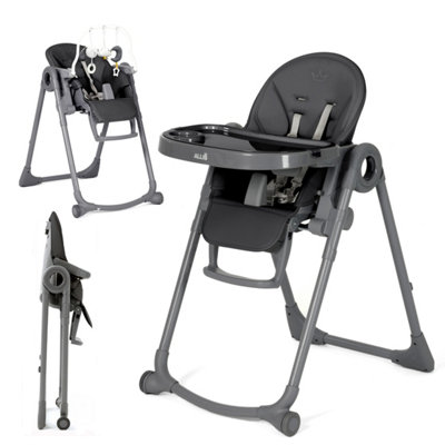 B&Q -  Lola 2-In-1 Highchair Feeding ChairBlack