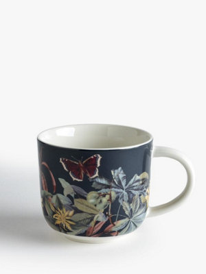 Royal Botanic Gardens Kew Kew Midnight Floral Mug Butterfly from B&Q
