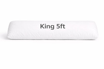 ARLinens Bolster Pillow Hollowfiber Filled Orthopedic Full Body Support Pregnancy Maternity Long Cushion from B&Q