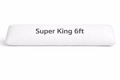 ARLinens Bolster Pillow Hollowfiber Filled Orthopedic Full Body Support Pregnancy Maternity Long Cushion from B&Q