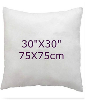 ARLinens Cushion Pad Hollowfiber Inner Insert Scatter Filler Deep Filled Plum Cushion from B&Q
