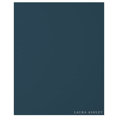 Laura Ashley Midnight Seaspray Glass Splashback(H)750mm (W)600mm (T)6mm from B&Q