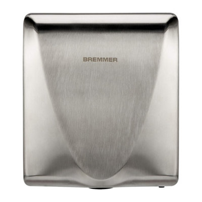 Bremmer Blade Hand Dryer In Brushed Steel from B&Q