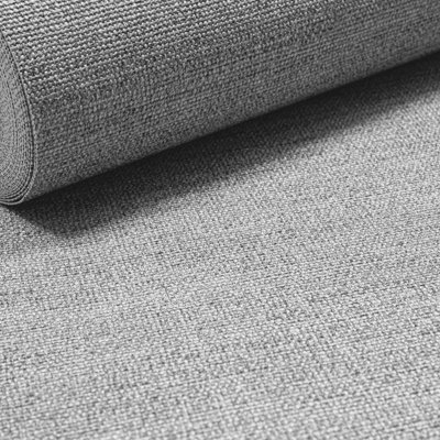 Sophie Laurence Grey Granite Shimmer Wallpaper Thick Linen Effect Vinyl from B&Q