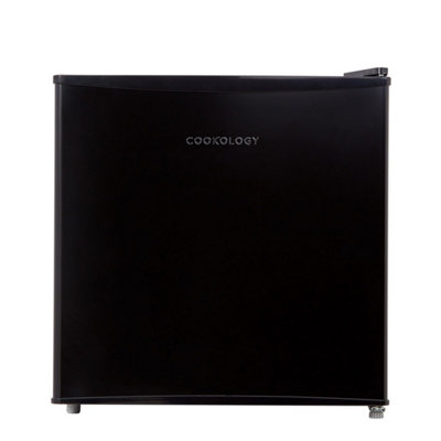 Cookology Mfr45Bk 46L Mini FridgeTabletopChiller BoxAdj. TempReversible DoorLegsBlack from B&Q