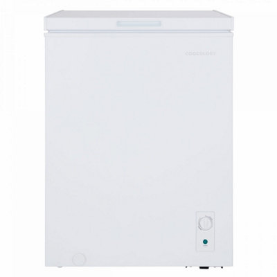 Cookology Ccfz142Wh 142L Freestanding Chest FreezerOutbuilding SafeAdjustable Temp & Feet4 StarWhite from B&Q