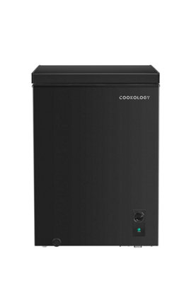 Cookology Ccfz142Bk 142L Freestanding Chest FreezerOutbuilding SafeFridge ModeTemp Control4 StarBlack from B&Q