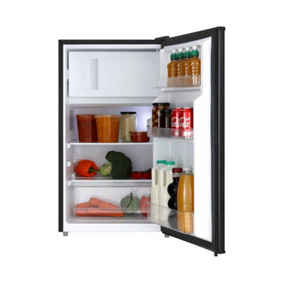 Cookology Ucib80 80L Under Counter Fridge With Ice BoxBlackAdjustable TempReversible DoorAdjustable Legs from B&Q