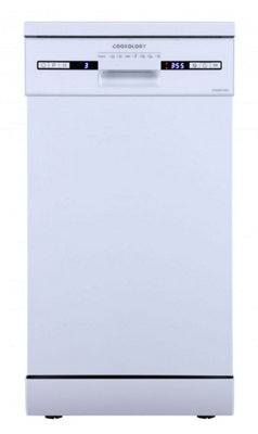 B&Q -  Cfsd4510Wh 45Cm Slimline DishwasherWhite10 Place Settings6 ProgrammesEco Mode