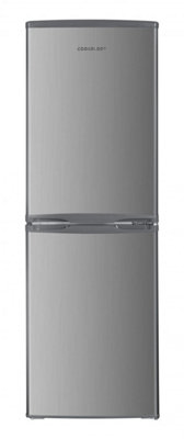 Cookology Cff1425050Ix 142L Freestanding 50/50 Fridge FreezerAdjustable TempLed Light4 StarInox from B&Q