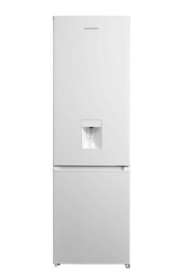 Cookology Cff268Wdwh 268L Frost Free Fridge FreezerWater DispenserAdj. TempAuto Defrost4 StarWhite from B&Q