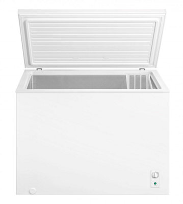 Cookology Ccfz300Wh 293L Chest FreezerBasketFridge ModeTemp ControlOutbuilding Safe4 StarWhite from B&Q