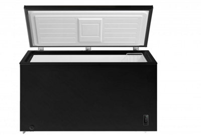 Cookology Ccfz420Bk 418L Chest FreezerBasketFridge ModeTemp ControlOutbuilding Safe4 StarBlack from B&Q