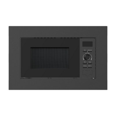 Cookology Built-In Microwave 800W Integrated 20LCbm20Lbk Black from B&Q