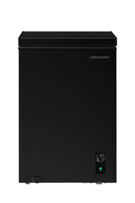 Cookology 99L Freestanding Chest FreezerBlack from B&Q