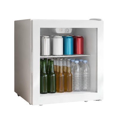 Sia Unisex White 58L Drinks Fridge Wine Cooler, Glass Door, - Dc6wh - Image 5