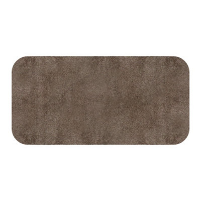 Kleen-Tex Turtle Mat Plain Latex Mocha 75X150 from B&Q