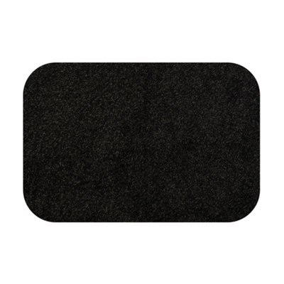 Kleen-Tex Turtle Mat Plain Latex Graphite 50X75 from B&Q