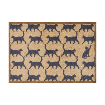 Kleen-Tex Turtle Mat Design Tailgate Neutral 60X85 from B&Q