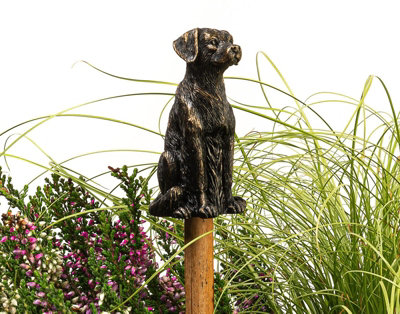 Jardinopia Labrador Cane Or Stake Topper Pot BuddyL5 X W4 X H7.5 Cm from B&Q