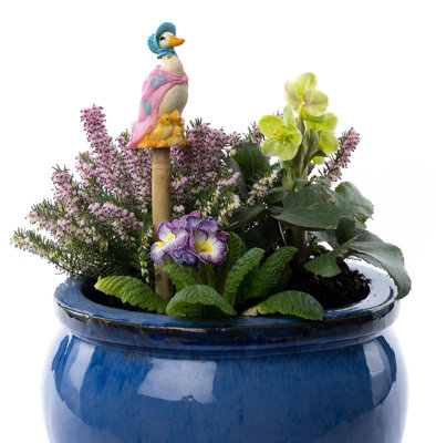 Jardinopia Beatrix Potter Jemima Puddle-Duck Cane Or Stake Topper (Ccbp0003C)L4.5 X W6 X H9.5 Cm from B&Q
